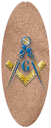 DNSA18-370-SH-BZ Masonic Lodge Shimmer Bronze